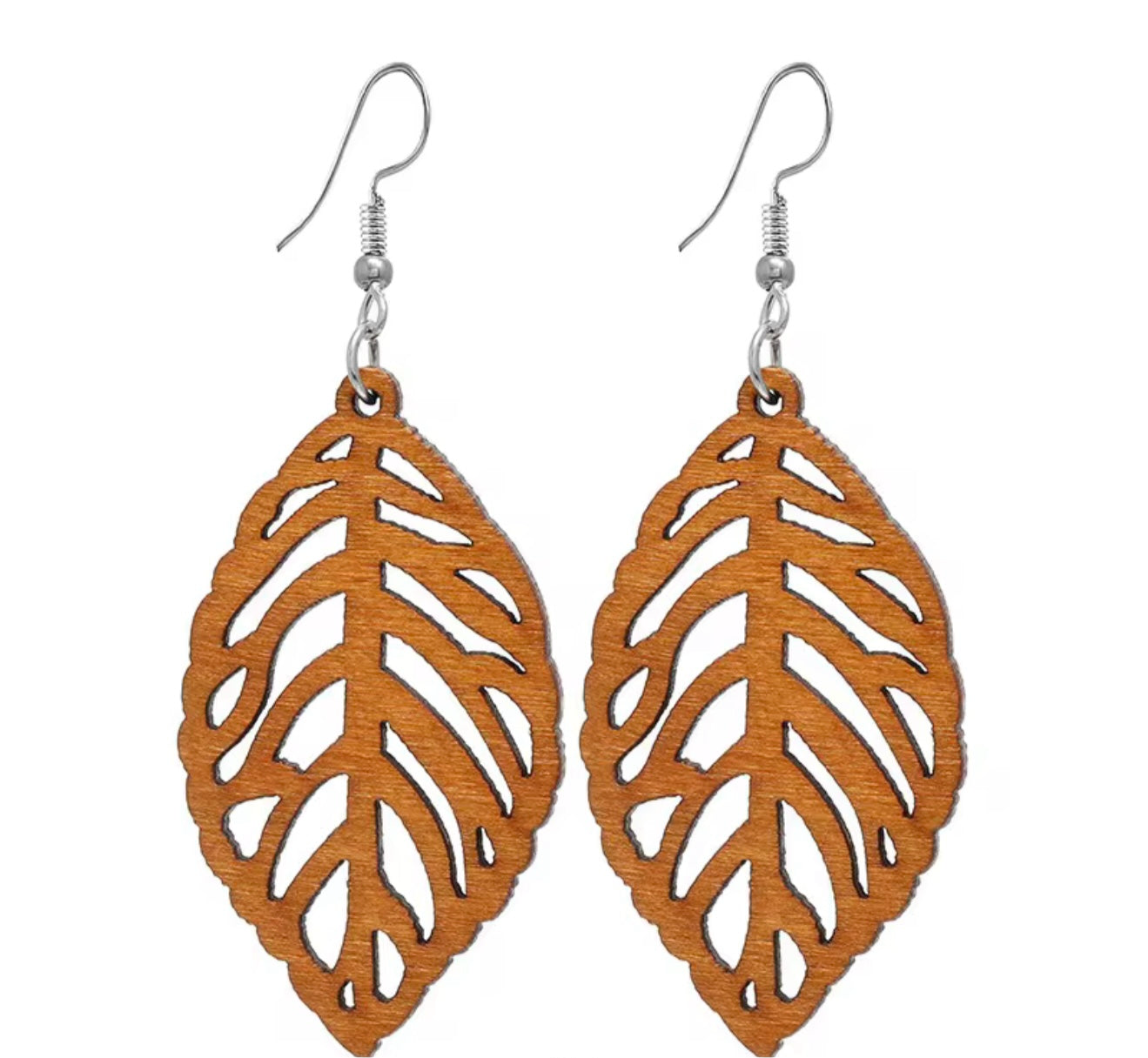 Tousles Studio Tree Leaf earrings