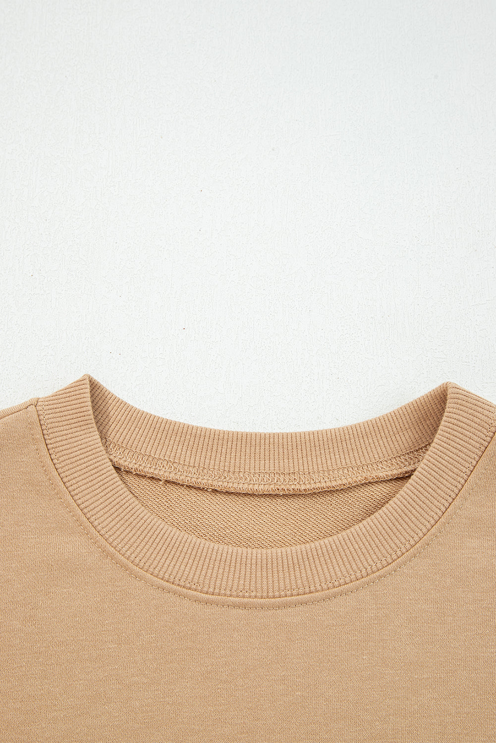 Navy Blue Varsity Striped Detail Drop Shoulder Oversized Sweatshirt