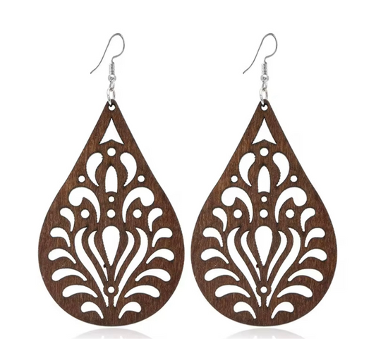 Tousles Studio Tear Drop Design earrings
