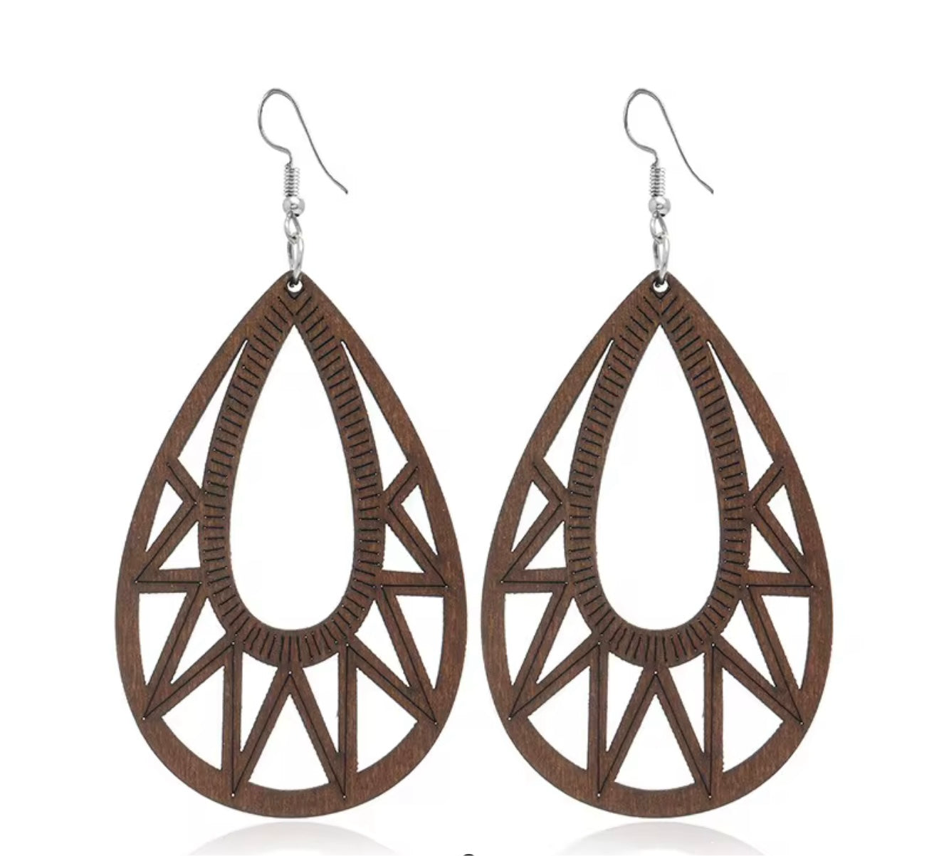 Tousles Studio Teardrop center earrings