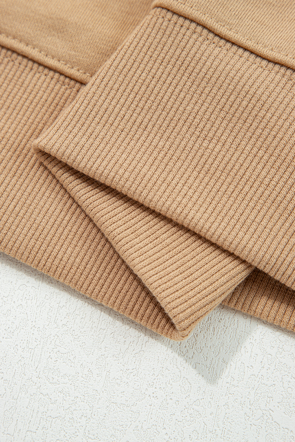 Navy Blue Varsity Striped Detail Drop Shoulder Oversized Sweatshirt