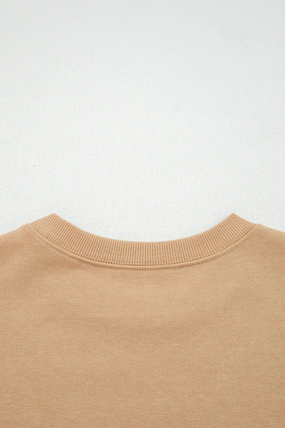 Navy Blue Varsity Striped Detail Drop Shoulder Oversized Sweatshirt