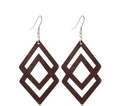 Tousles Studio Double Diamond earrings