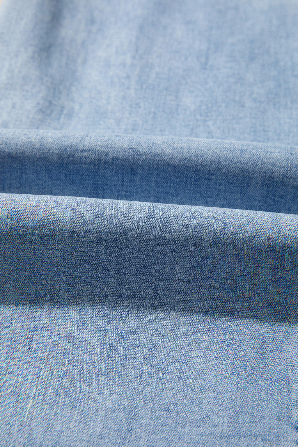 Myosotis Raw Hem Turnup Loose Ankle-length Jeans