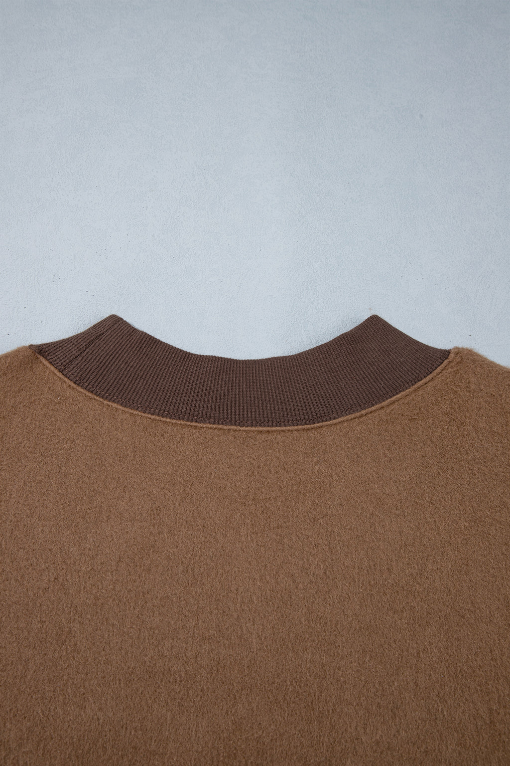 Coffee Letter Print Oversized Loose Fit Long Sleeve Plus Size Sweatshirt