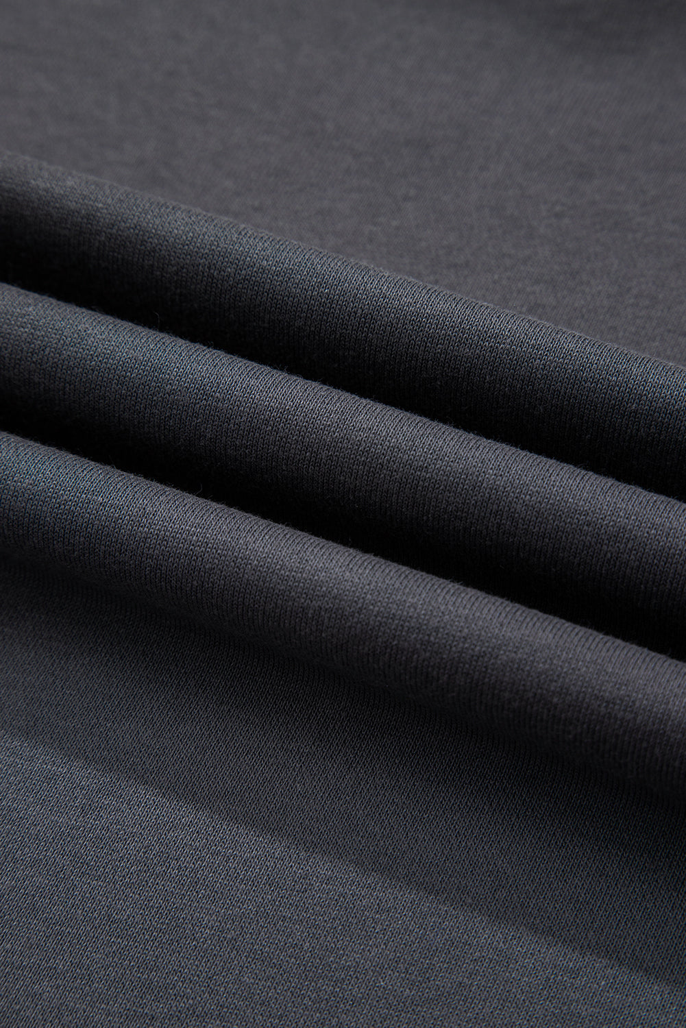 Navy Blue Varsity Striped Detail Drop Shoulder Oversized Sweatshirt