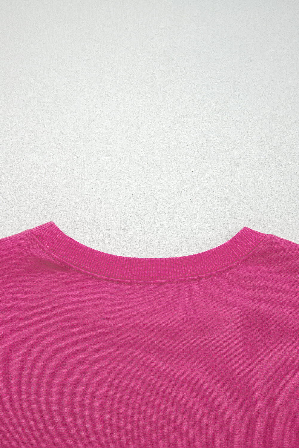 Navy Blue Varsity Striped Detail Drop Shoulder Oversized Sweatshirt