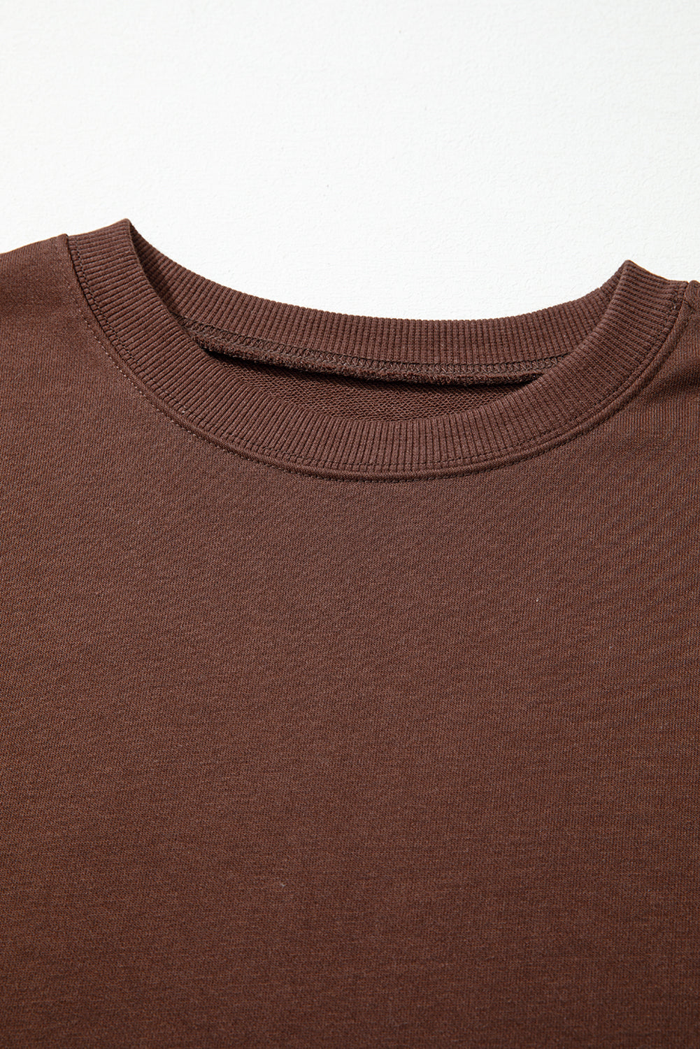 Navy Blue Varsity Striped Detail Drop Shoulder Oversized Sweatshirt